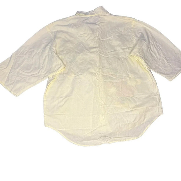 VINTAGE 80s SUPER RARE Disney Cinco De Mayo Fiesta White Button Down Women's Med - Picture 7 of 7